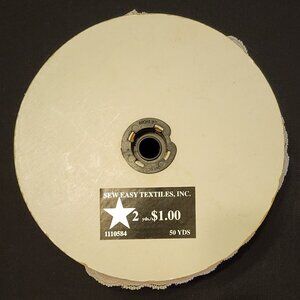 Pink Wide Ribbon Lace Trim/Sewing/Crafts Original Roll